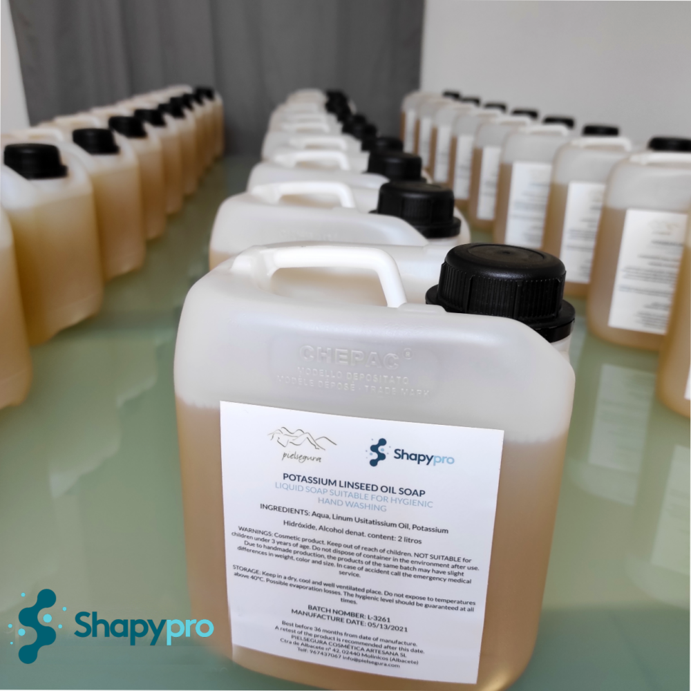 Everything ready to begin intercomparison trial according to EN 1500 Hygienic Handrub